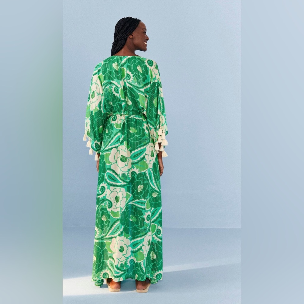 Anthropologie Farm Rio Tropical Groove Kimono Dress - Picture 5 of 9